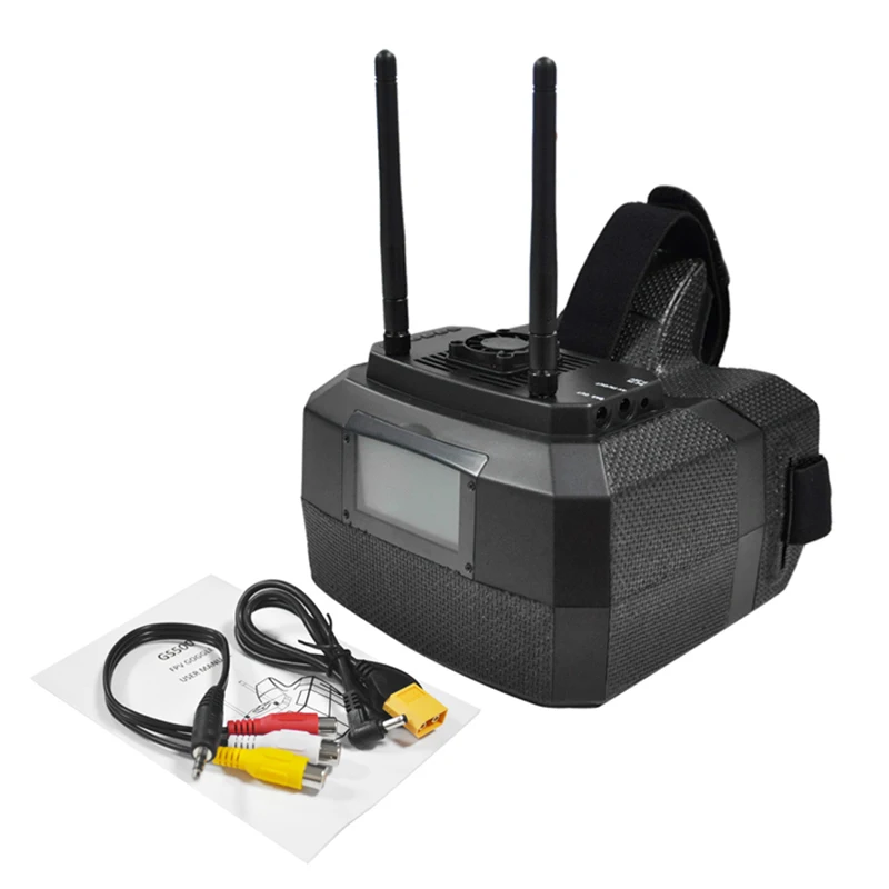 Skyzone GS500 5 8G 48CH Raceband разнообразие FPV очки дюймов 800*480 HDMI видео для RC камеры