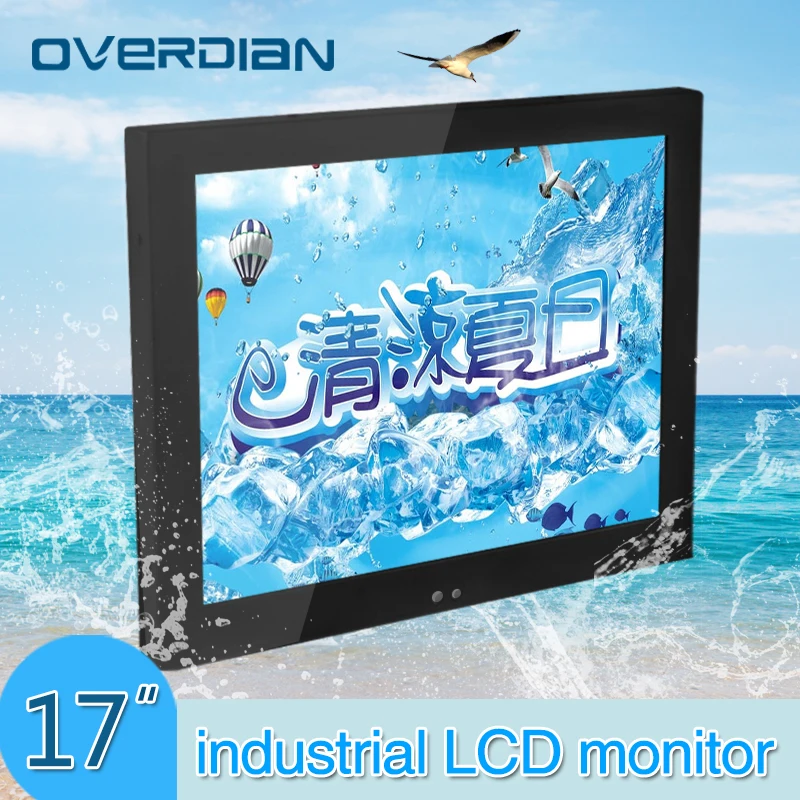 17 &quotVGA/HDMI/TV/AV/USB разъем для ЖК монитора/дисплей безсенсорный экран железная