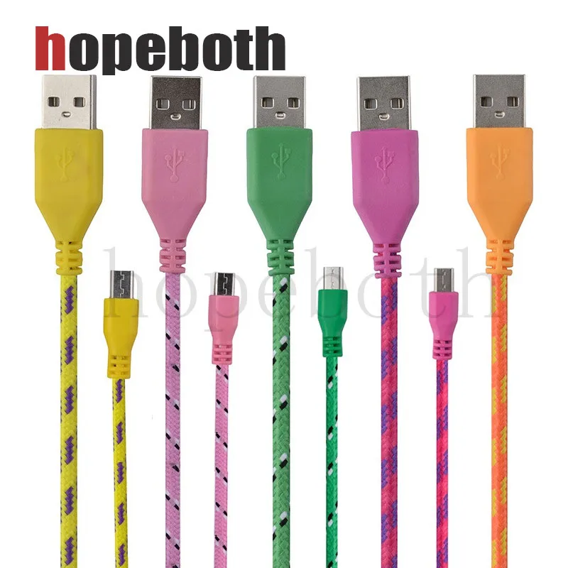 USB кабель в нейлоновой оплетке для iPhone 7 8 pin Зарядные кабели 1 м 2 3 шнур зарядного