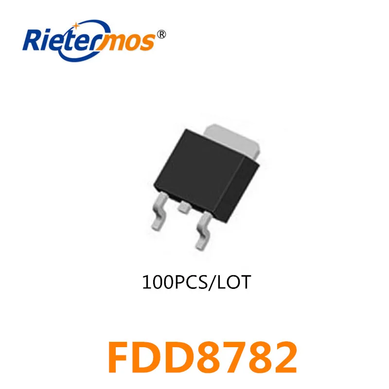 100 шт FDD8782 TO252 8782 SMD | Электроника