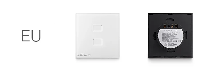Broadlink TC2 US/AU 1/2/3 с Wi-Fi, Беспроводной настенный сенсорный светильник переключатель Панель IOS Android дистанционного Управление 110 V-240 V умный дом