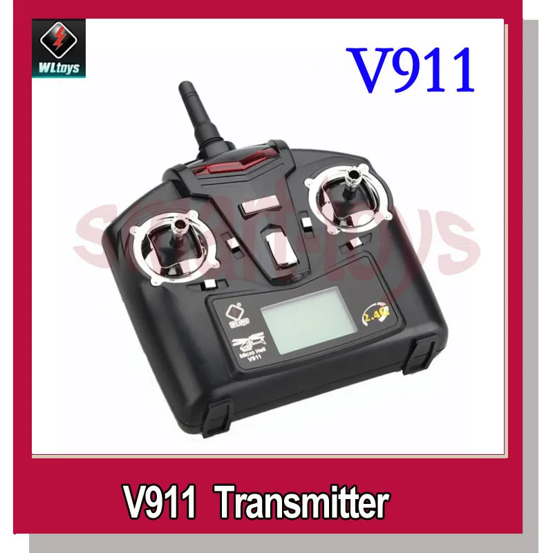 New Wltoys V911 Helicopter Spare Parts V911-1 Transmitter Charger 2x Batteries 4x main blades tail blade | Игрушки и хобби