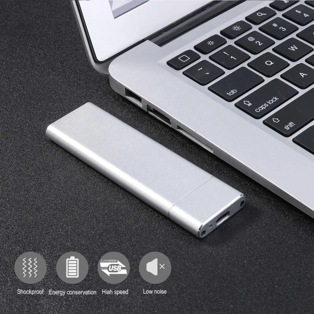 Адаптер M.2 NGFF SSD 6 Гбит/с на USB 3 1 Type C конвертер Корпус Корпуса твердотельного диска