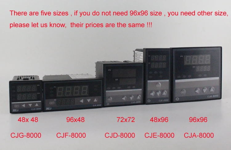 12V DC PID регулятор температуры 0 400 градусов Тип k CJA 8000|pid temperature controller|temperature controllerpid |