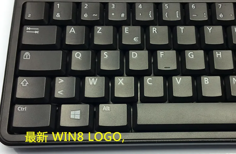 Французская Проводная USB клавиатура для ПК ноутбука эргономичная черная Dell