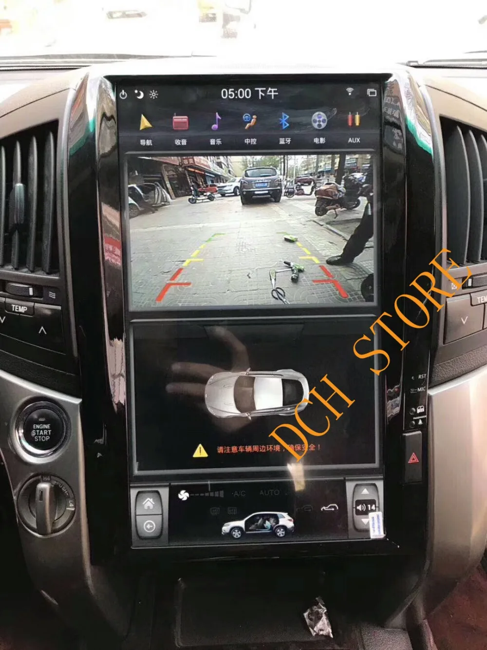 16 дюймов tesla стиль Android 8,1 автомобильный dvd-плеер GPS Navi для Toyota Land Cruiser landcruiser LC200 2007- VXR GXR px6 CARPLAY