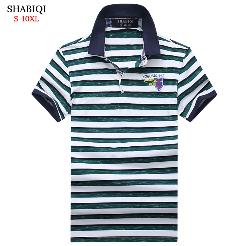 

SHABIQI Classic Brand Men shirt Men Polo Shirt Men Short Sleeve Polos Shirt T Designer Polo Shirt Plus Size 6XL 7XL 8XL 9XL 10XL