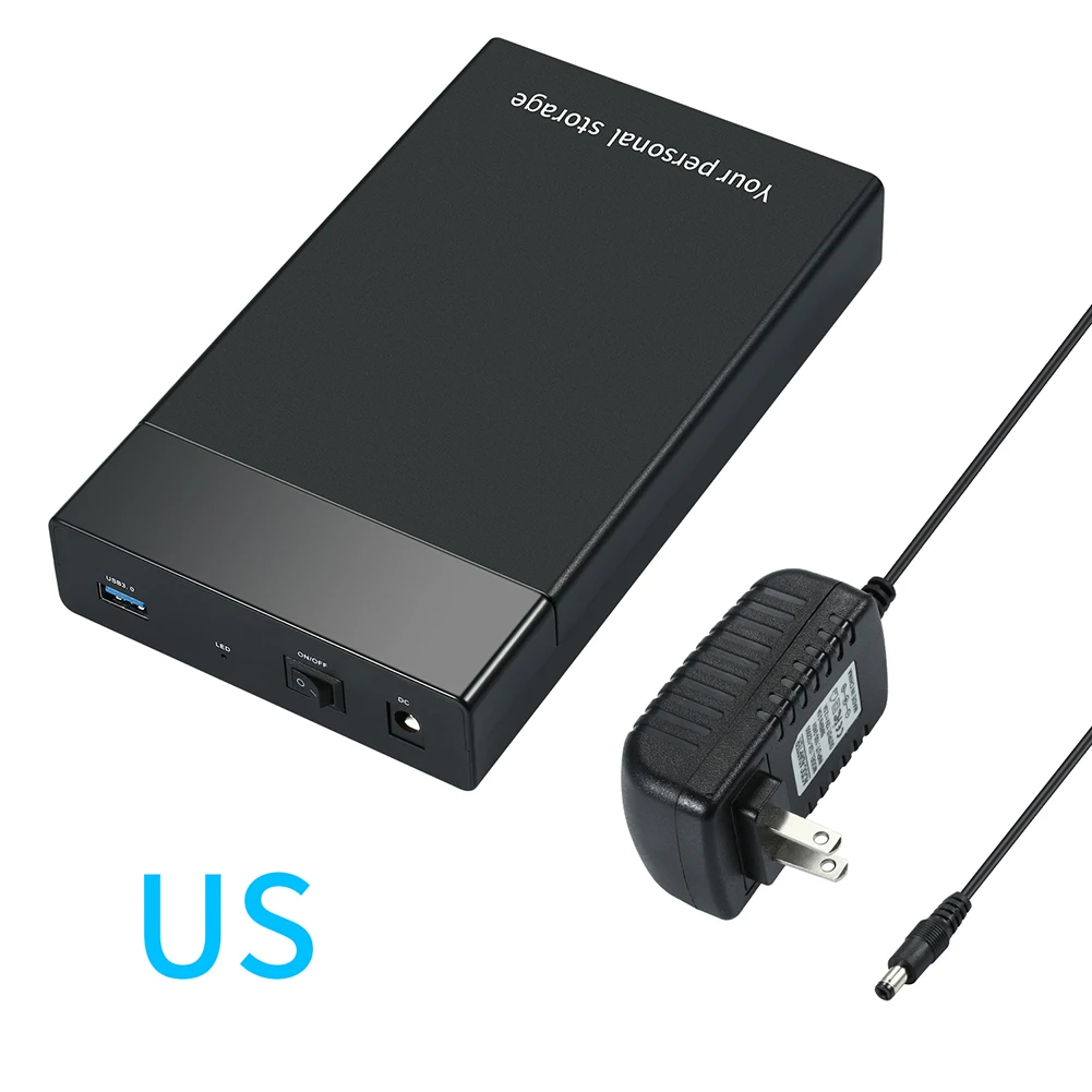 Высокоскоростной корпус для внешнего жесткого диска USB 3 0 2 5/3 5 дюйма SATA HDD|Корпус