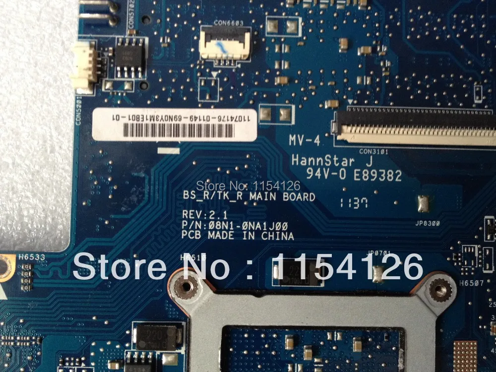 Лидер продаж! Материнская плата H000032320 для ноутбука Toshiba Satellite L755 C670D P/N:08N1-0NA1J00 100%