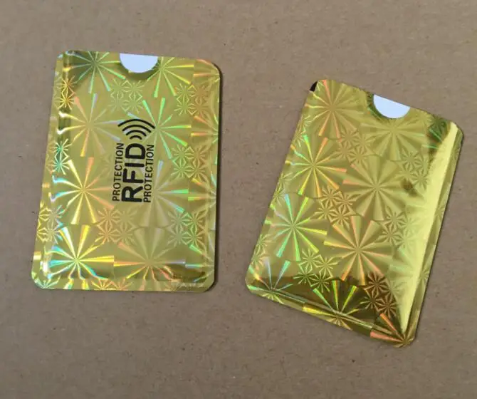 10 шт. RFID экранированный цветной рукав карта блокировка 13,56 МГц IC карта защита NFC карта безопасности Предотвращение неавторизованного сканирования - Цвет: Хаки
