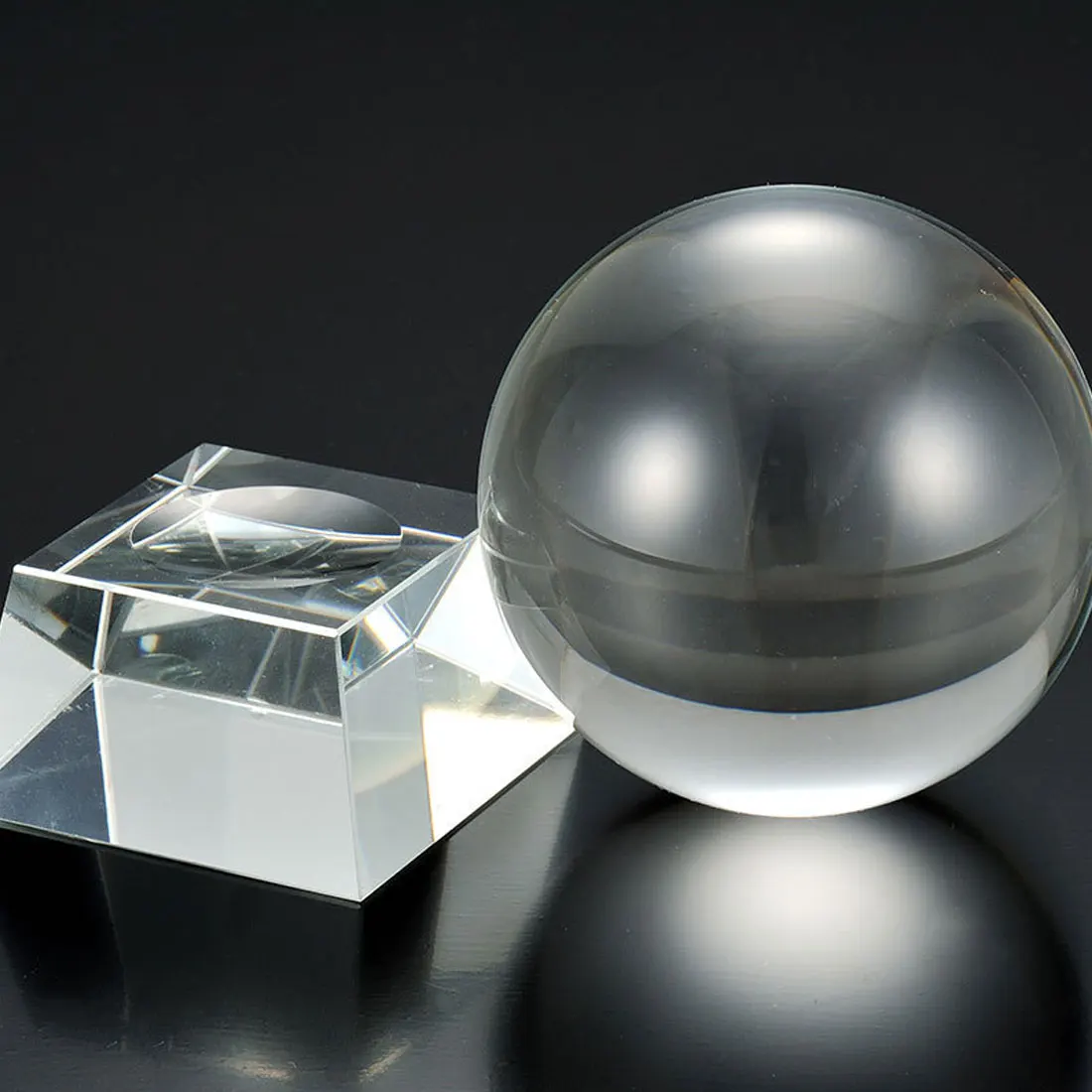 4 размера Красивая Сфера фотография Lensball фон Декор хрустальный шар стекло кристально чистый объектив шар