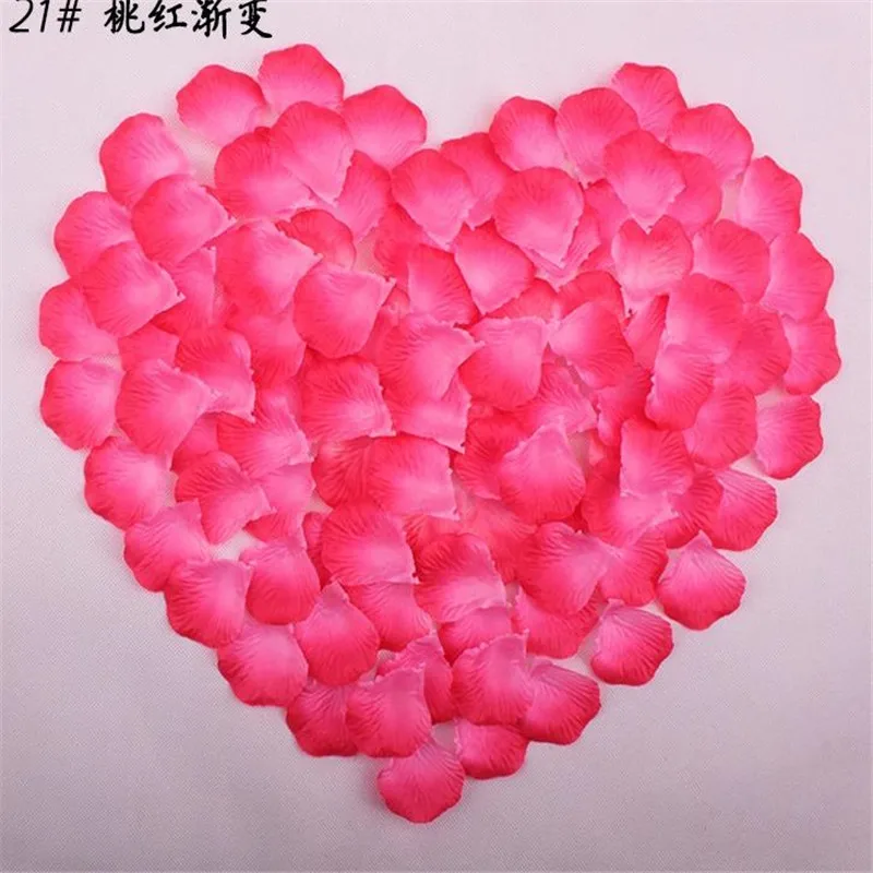 Omilut 200pcs Rose Petals Artificial Wedding Flowers Decoration Tearm Bride Baby Shower Confetti Supplies | Дом и сад