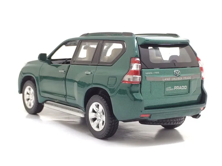 Высокая симитация 1:32 TOYOTA LAND CRUISER PRADO металлический сплав Модель автомобиля игрушки с вытягиванием назад для детей подарки на день рождения