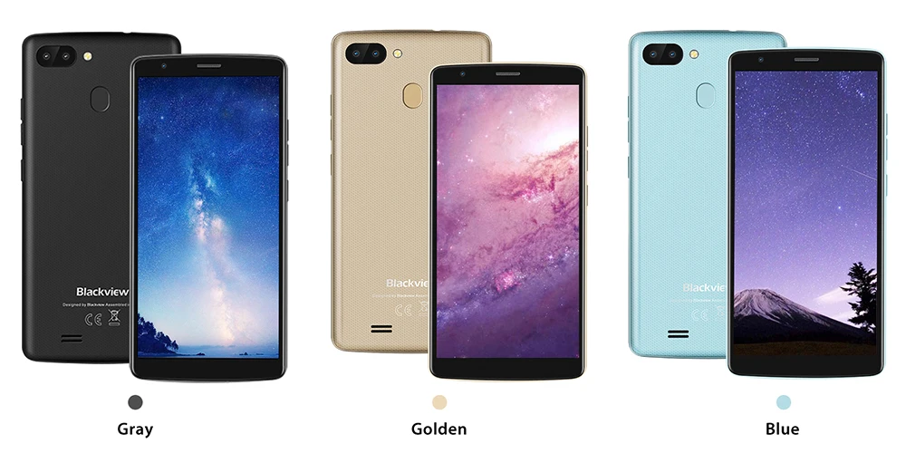 BLACKVIEW A20 Pro Смартфон Android 8,1 MTK6739 четырехъядерный 5,5 ''18:9 HD+ 2 Гб+ 16 Гб Двойная Задняя камера отпечаток пальца 4G мобильный телефон