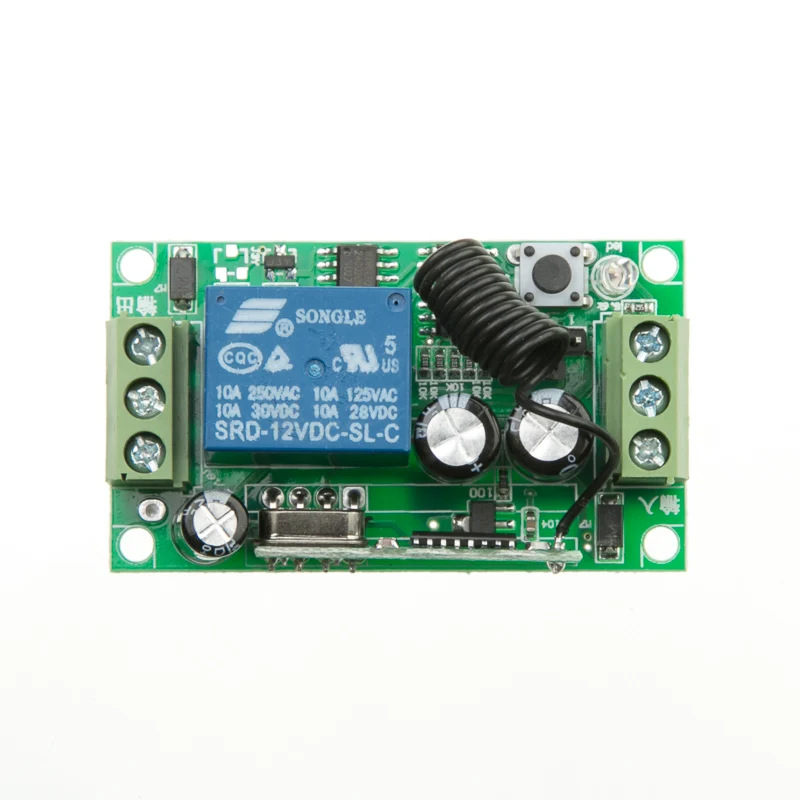 Беспроводной Радиочастотный пульт дистанционного управления 12 В постоянного