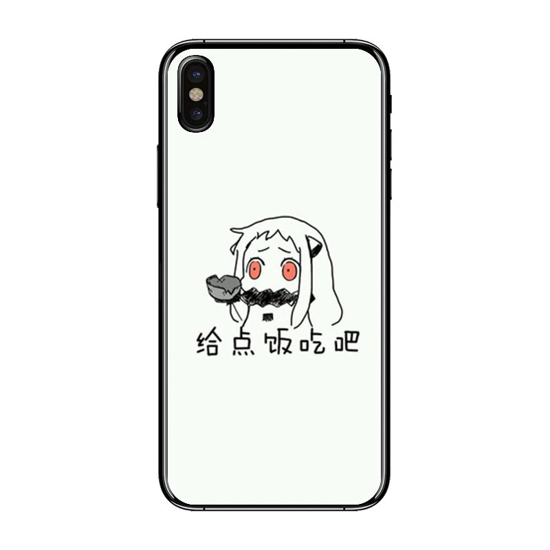 Fashion Super Slim PC+TPU Cute Expression Case for iPhone X 10 Plus Full Body Cover Coque iphone 7 Fundas |