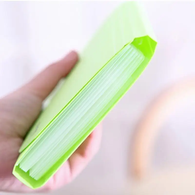 Конфетные цвета А6 мини папка для презентаций Сумка документов бумага зажим