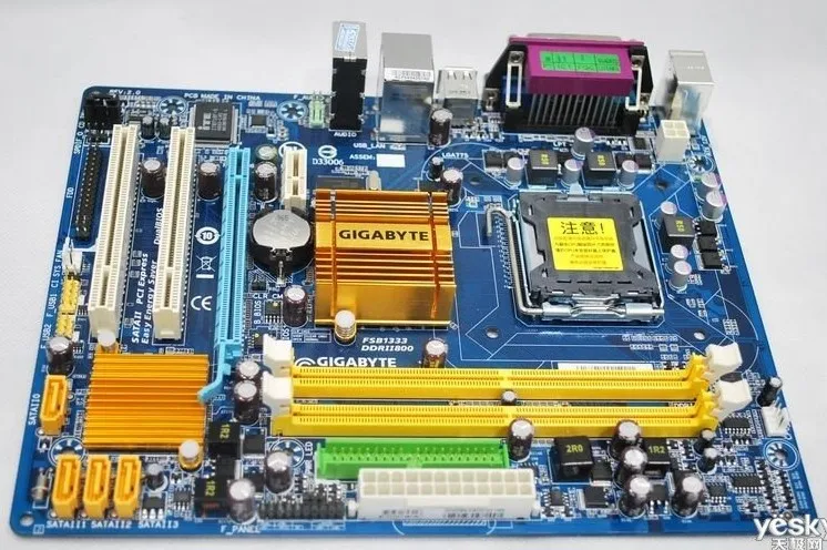 Бесплатная доставка 100% оригинальная материнская плата для Gigabyte GA-G31M-ES2C G31 DDR2 LGA775