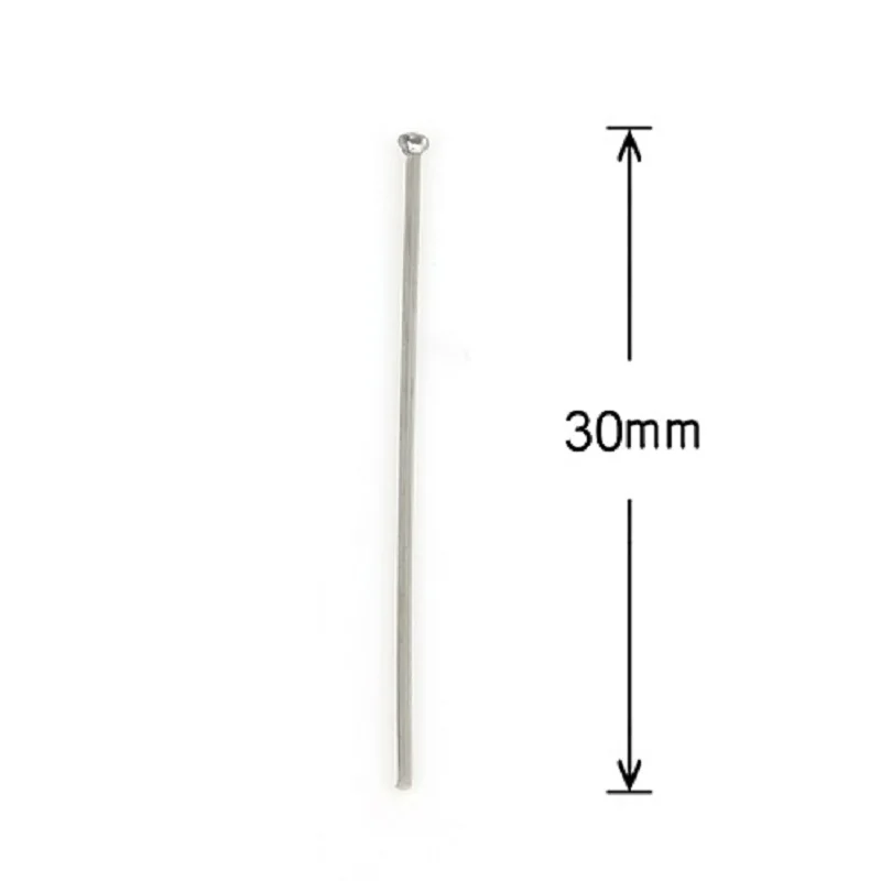 Булавки с плоской головкой из нержавеющей стали серебристые булавки для