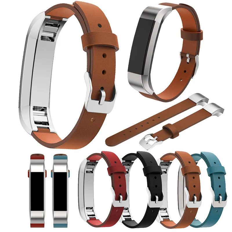 Repacement Watchband For Fitbit Alta Smart Heart Rate Bracelet Wrist Strap Leather | Электроника