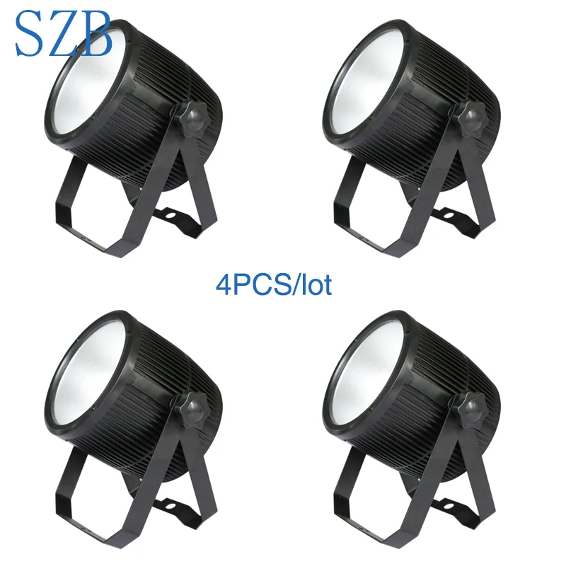 4 шт. SZB 1x60 Вт RGB 3в1 LED COB немой Par свет Может хороший для дискотеки бара клуба