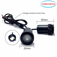 jxf car lights signal decorative lamp for ssangyong led ghost shadow logo door courtesy styling real madrid rushed universal hd