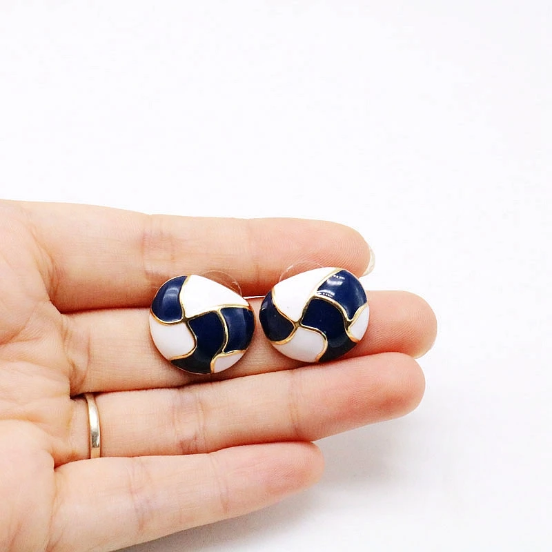 Free Shipping Round Square Earring Multi-Colors European Geometry