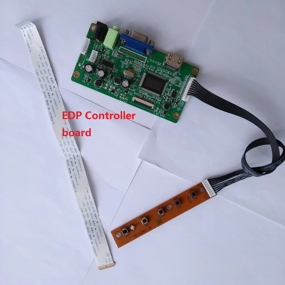 

for B140HAN02.5 DIY Controller board KIT VGA LCD EDP SCREEN display monitor DRIVER 40Pin 1920X1080 14"