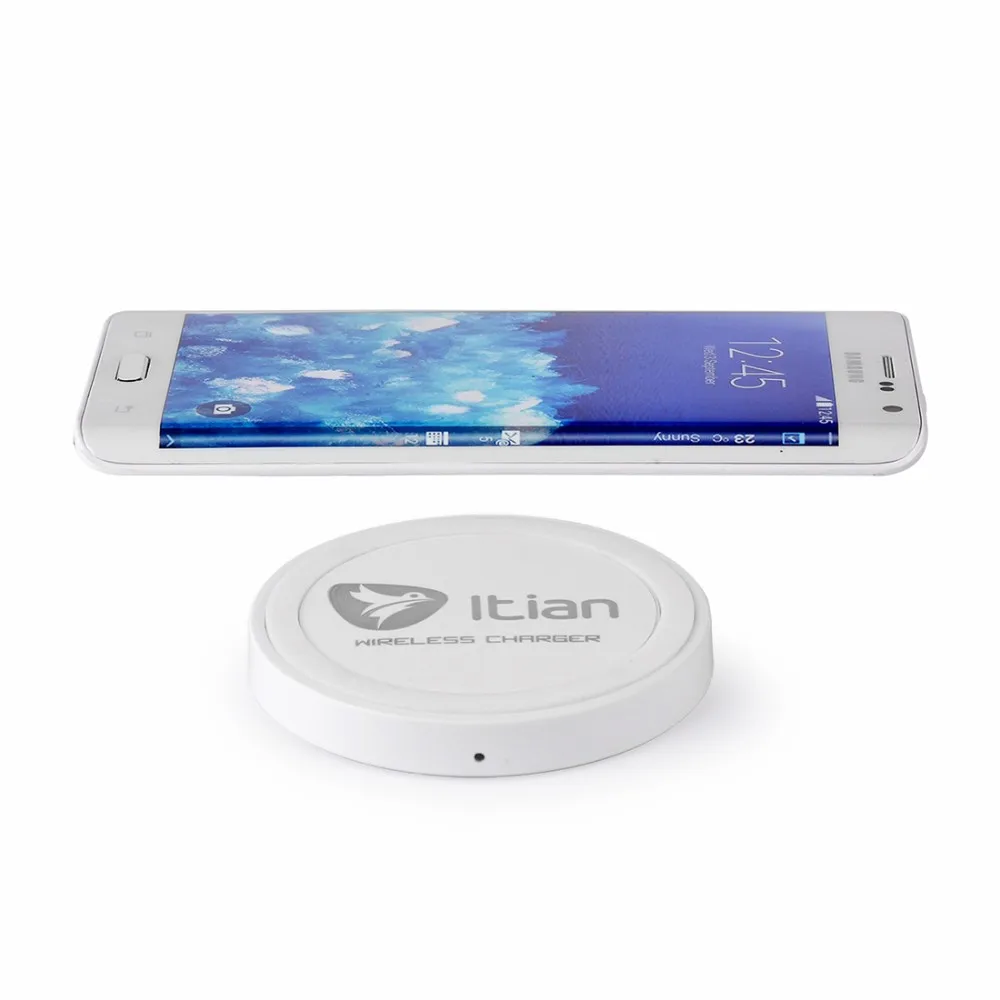 Qi Беспроводное зарядное устройство беспроводной itian зарядный коврик для Samsung Galaxy