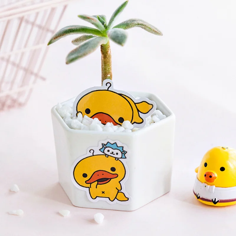 

45 pcs/pack Come on duck paper sticker DIY diary album decoration stickers scrapbooking planner label Scrapbook stickers