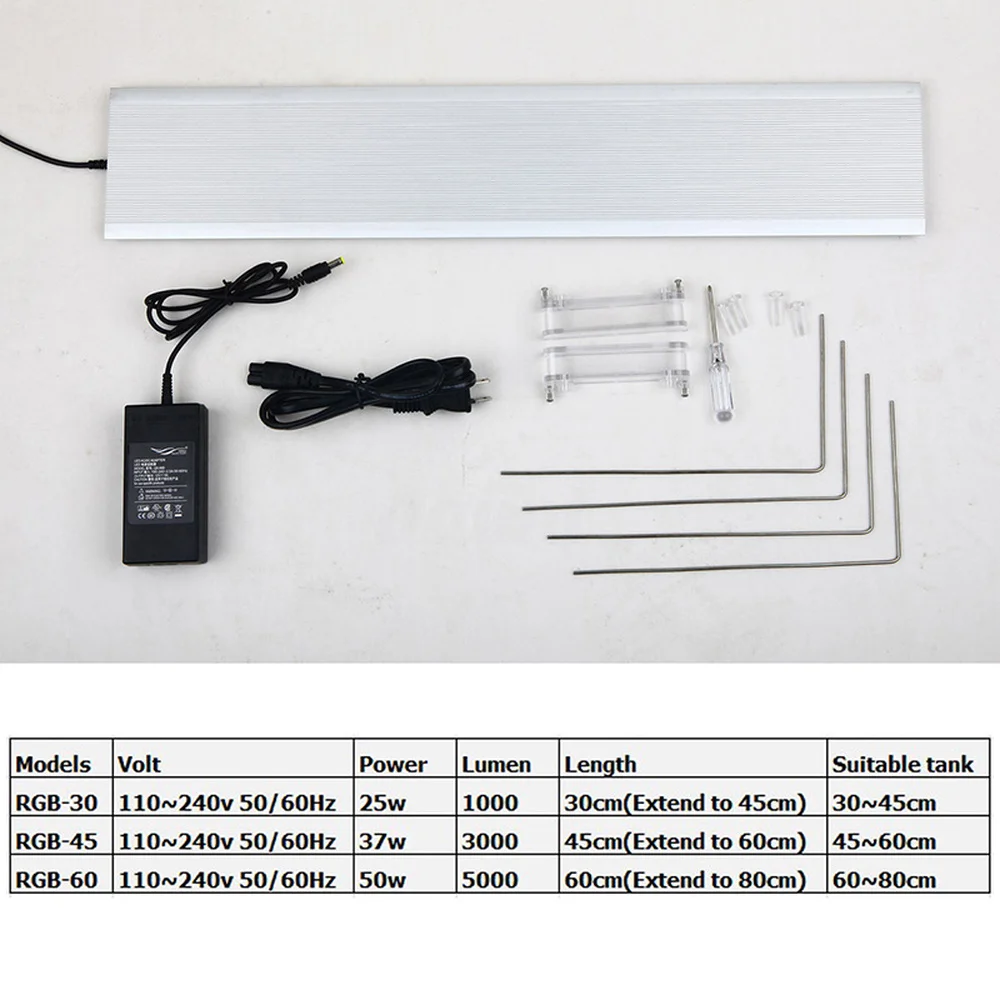 Chihiros RGB аквариумное светодиодное освещение с европейской вилкой для выращивания