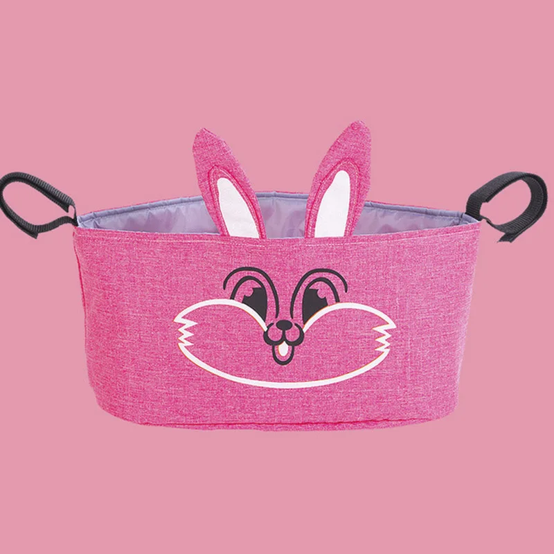 pink rabbit Сумка для детских подгузников в виде животных, сумка для колясок, коляска, сумка для мам, Детская сумка для мам - Цвет: pink rabbit