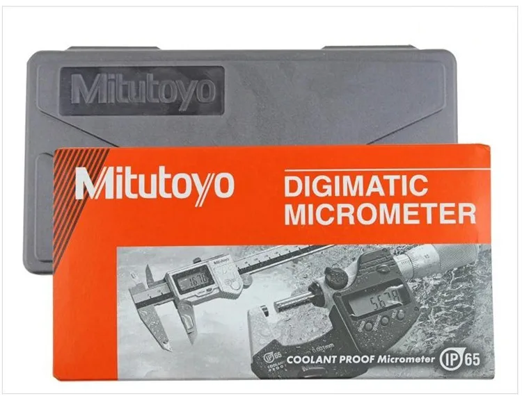 Цифровой наружный микрометр Mitutoyo 0-25 мм/0,001 293-240-30 IP65 Водонепроницаемый электронный измерительный прибор