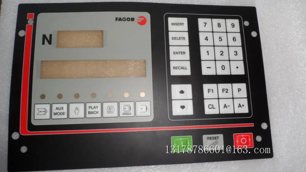 Сетка CNC101 кнопочная панель ключевая пленка оператора CNC кнопка запрос должен