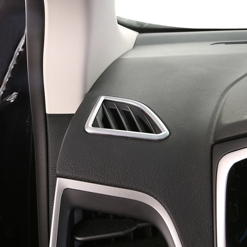

Для Ford For Edge 2015 Автозапчасти для левого вождения автомобиля внутренняя Хромированная передняя крышка для вентиляционного отверстия