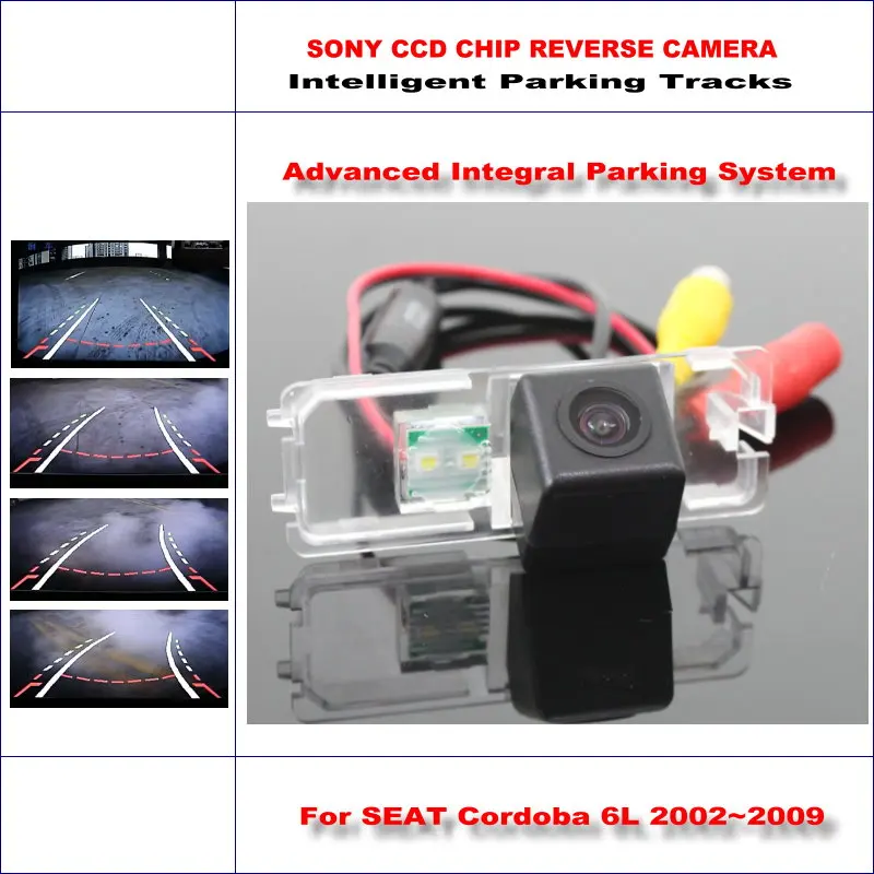 

Car Intelligentized Rear View Camera For SEAT Cordoba 6L 2002-2009 Vehicle Parking Backup Dynamic Trajectory Guideline CAM