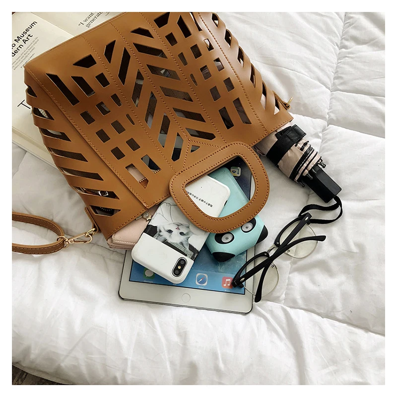 Ажурная дамская сумочка Ansloth качественная сумка через плечо из искусственной