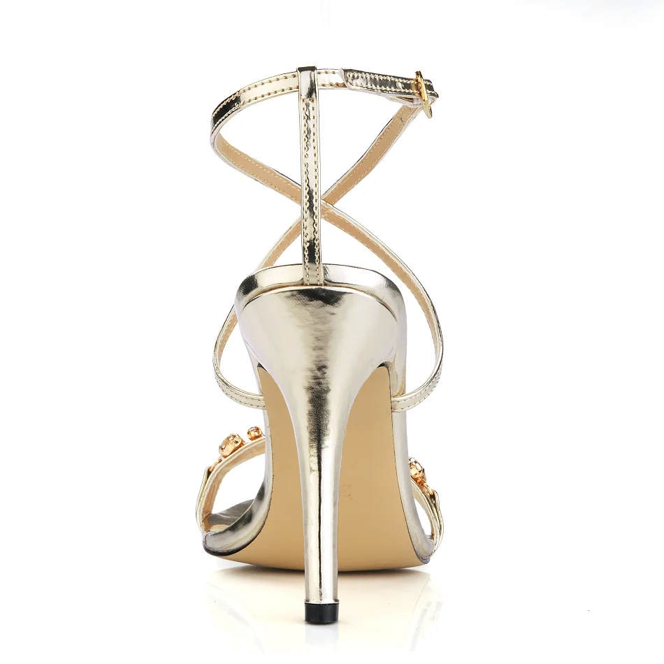 CHMILE чау серебряные пикантные туфли на выход женские туфли-лодочки остром высоком