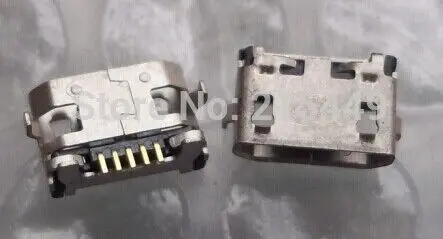 50 шт. микро USB разъем для Lenovo A3000 A3000H A7600 A7600H H A788T S930 A656 A370 S390 A388|connector usb|connector jackconnector 3
