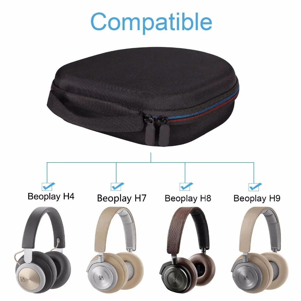 Новинка, жесткий защитный чехол для путешествий из ЭВА для B& O Play от Bang& Olufsen, Накладные наушники Beoplay H4, H7, H8, H9, беспроводные наушники