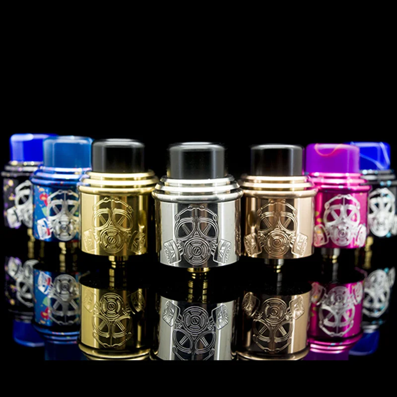 100% оригинал Apocalypse GEN 2 RDA с покрытием из красного золота диаметр 24 мм одной стороны