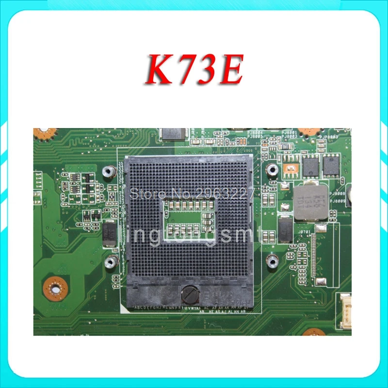 Оригинал для For Asus X73E K73E K73SD REV2.3 материнская плата ноутбука HM65 PGA 989 протестирована
