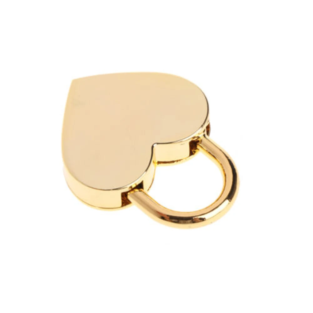 Мини Сердце Форма Чемодан чехол тренажерный зал замок для шкафчика &amp ключ