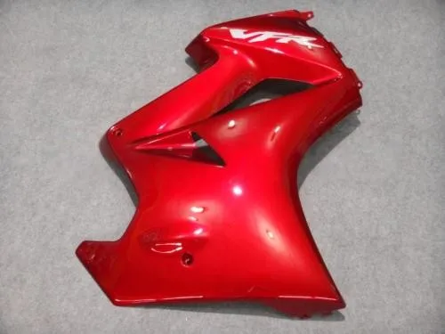 Комплект обтекателей мотоцикла для HONDA VFR800 02 04 06 VFR 800 2002 2004 2006 ABS весь горячий красный Обтекатели набор+ подарки HX05