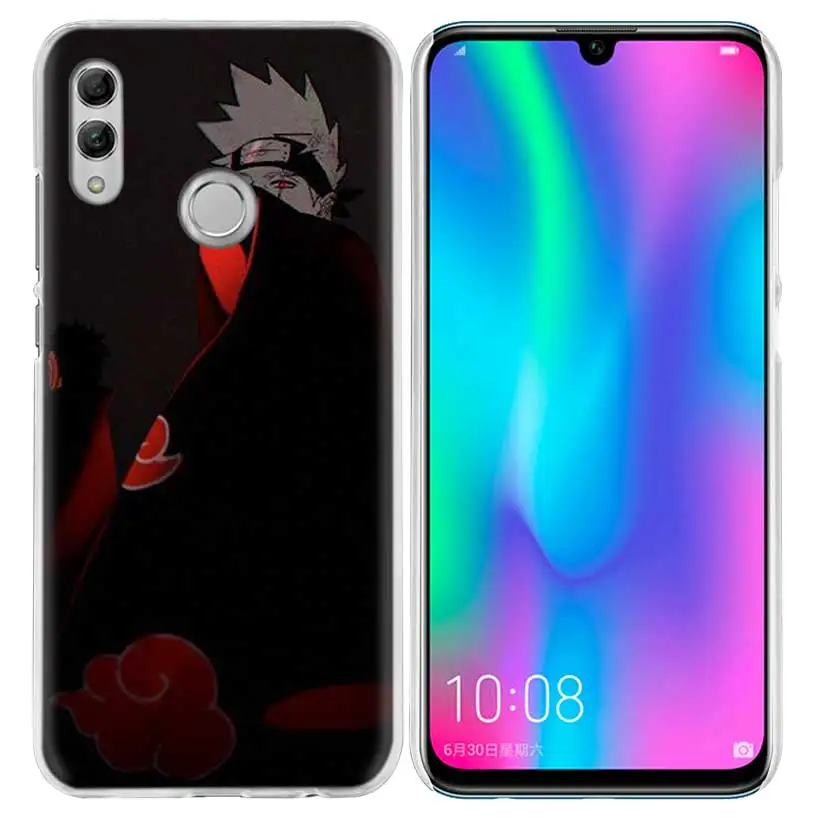 Чехол Наруто Какаши для huawei Honor 8X Y9 9 10 Lite Play 8C 8S 8A Pro V20 20i 10i Y6 Y7 Жесткий PC аниме чехол для телефона - Цвет: 04