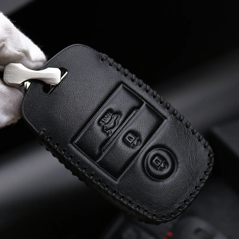 Чехол для смарт-ключей из натуральной кожи Kia KX3/KX5/K3S/RIO/Ceed/Cerato/Optima/K5/Sportage/Sorento