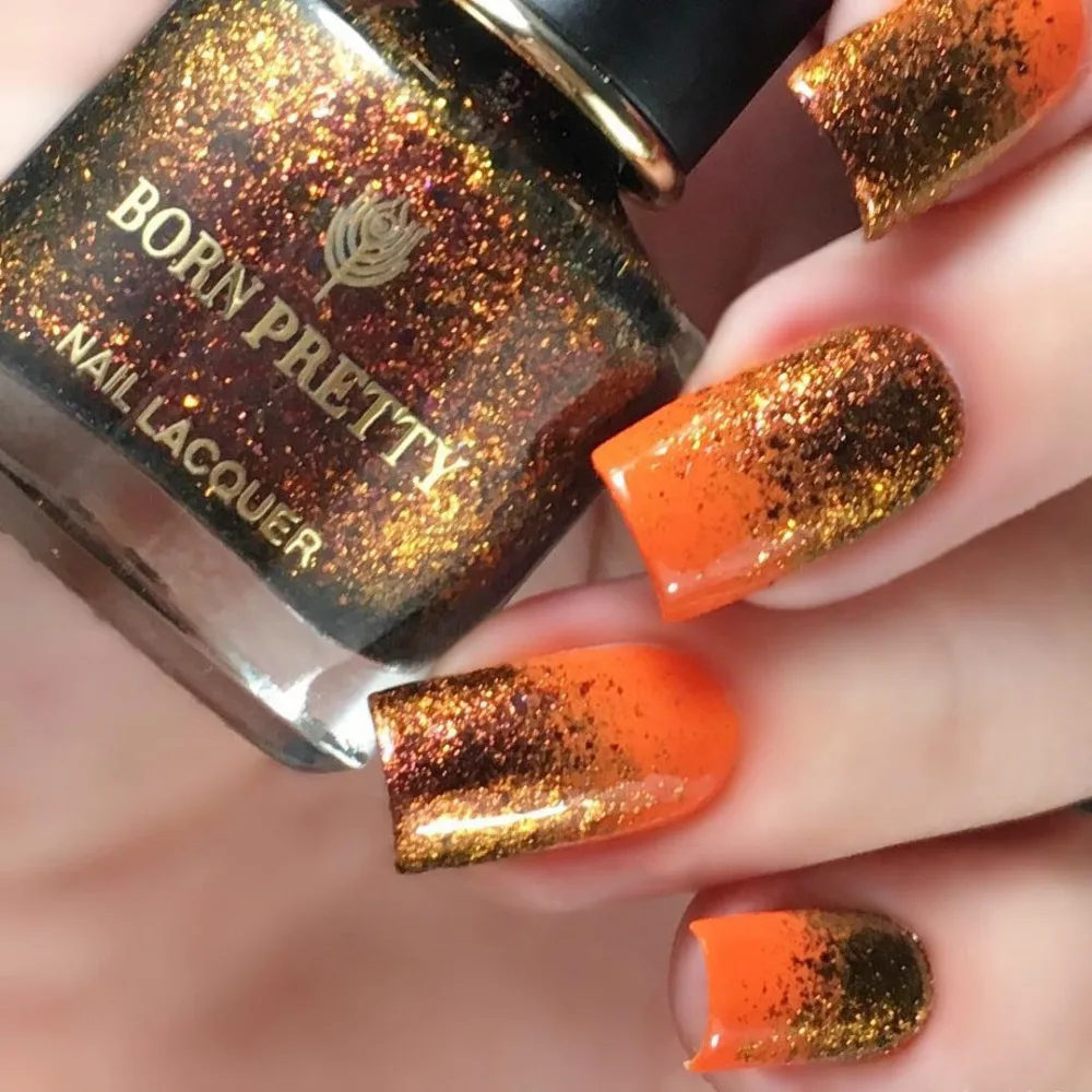 BORN PRETTY Magic лак для ногтей, цыганский лак для ногтей, серия воды, Блестящие Блестки для ногтей, лак для ногтей