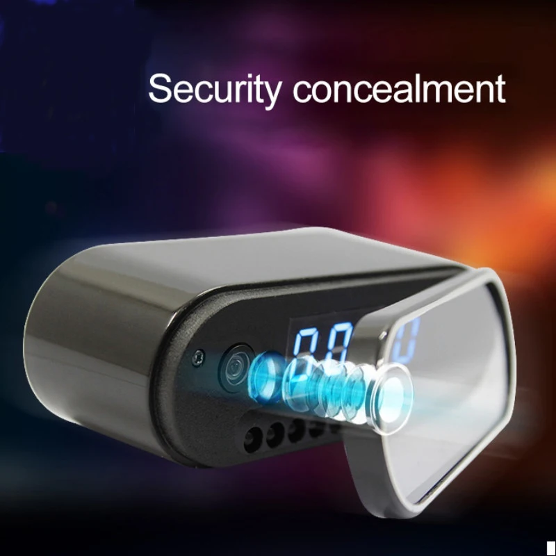Volemer Fashion Mini Camera Clock Alarm P2P Livecam IR Night Vision Wifi Cam IP 1080 DV DVR Camcorder Remote Control | Электроника