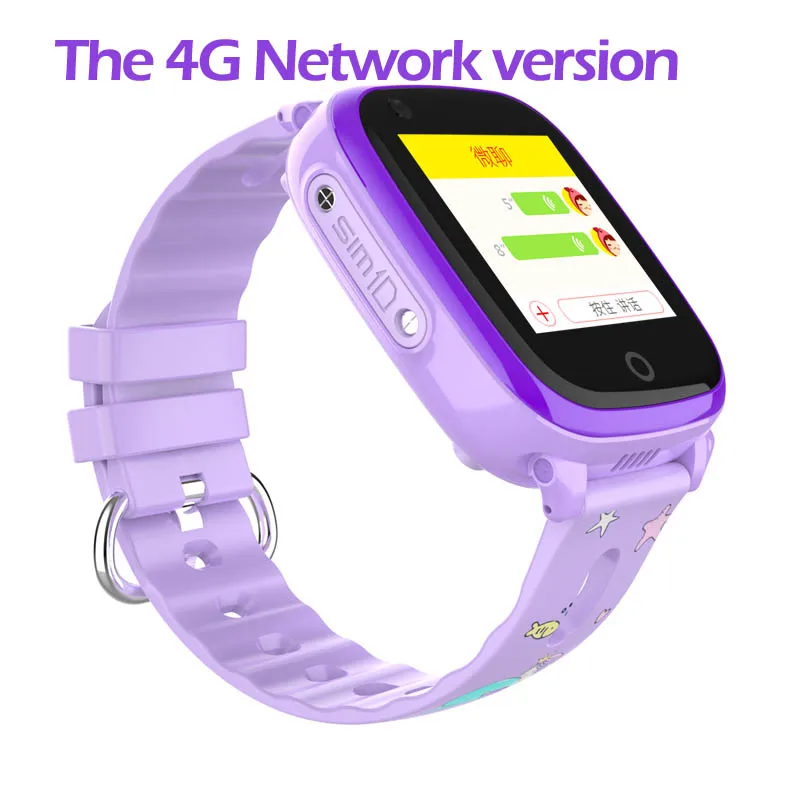 Детские Смарт часы телефон SIM карта 4G удаленная камера GPS LBS Wi Fi наручные для детей
