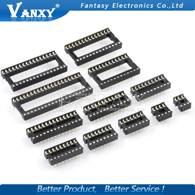 200 шт. IC розетки DIP6 DIP8 DIP14 DIP16 DIP18 DIP20 DIP28 DIP40 контактный разъем DIP на возраст 6 8 14 16 18 20